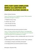 CPPO STUDY GUIDE COMPILATION&NewLine;BUNDLE 2026 QUESTIONS WITH&NewLine;COMPLETE SOLUTIONS GRADED A&plus;