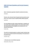 IAAO 102 Exam Questions and Correct Answers&vert; Updated