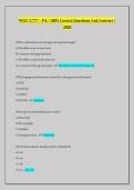 WGU C777 &ndash; PA &sol; 100&percnt; Correct Questions And Answers &sol; 2026