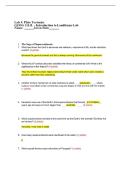 GEOG 1113L LAB 3&colon; PLATE TECTONICS &vert; QUESTIONS AND ANSWERS &vert; 2026 UPDATE &vert; 100&percnt; CORRECT&period;