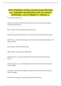 Zeta Phi Beta Final Exam &ndash; Study Guide with Practice Questions and Verified Answers &lpar;2024&ndash;2025 Update&rpar;