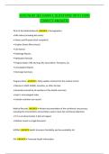 2026 NHM 365 EXAM 1 QUESTIONS WITH 100&percnt; CORRECT ANSWERS 