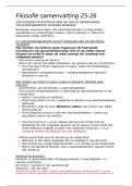 FILOSOFIE&colon; VOLLEDIGE SAMENVATTING&colon; VIVES KORTRIJK BAMV TC & CVM