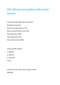 NSG 200 test one questions with correct answers&period;