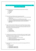 PMT 0170 Risk Management Exam Review Questions And Answers &sol; 100&percnt; Correct Review Solution 2026