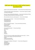 CMPC Exam with all Correct & 100&percnt; Verified Answers &vert;Guaranteed to Pass