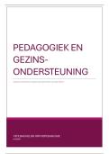 samenvatting - pedagogiek en gezinsondersteuning