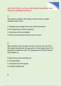 ABYC ELECTRICAL 2 ACTUAL 2026 VERIFIED QUESTIONS AND &NewLine;DETAILED ANSWERS GRADED A&plus;