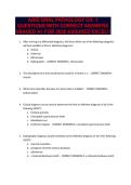 AAID ORAL PATHOLOGY CH&period; 1 QUESTIONS WITH CORRECT ANSWERS GRADED A&plus; FOR 2026 ASSURED EXCEL&excl;&excl;