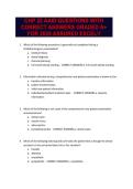  aaid EXAM QUESTIONS WITH CORRECT ANSWERS RATED A&plus; FOR 2026-2027