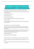 Loyola EMS System Entry Exam &ndash; Study Guide with Practice Questions and Verified Answers