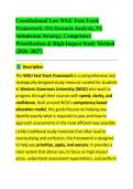 Constitutional Law WGU Fast 2026 STUDY GUIDE 2026&sol;2027 ACCURATE QUESTIONS WITH CORRECT DETAILED ANSWERS &vert;&vert; 100&percnt; GUARANTEED PASS NEWEST VERSION