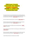 CPRP Exam2 Practice AND VERIFIED CORRECT ANSWERS GRADED A&plus; -LATEST 2026-2027- 100- GUARANTEED PASS&period;docx&NewLine;&NewLine;