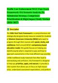 Traffic Law Enforcement WGU Fast 2026 STUDY GUIDE 2026&sol;2027 ACCURATE QUESTIONS WITH CORRECT DETAILED ANSWERS &vert;&vert; 100&percnt; GUARANTEED PASS NEWEST VERSION