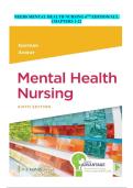 test  bank  for NEEBS MENTAL HEALTH NURSING 6TH EDITION&sol;ALL &NewLine;CHAPTERS 1-22  by gorman  anwar 
