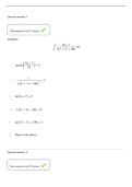 MATH 2414 Calc 2 - Exam 1 &vert; Questions and Answers &vert; 2026 Update &vert; 100&percnt; Correct - UH&period;&NewLine;