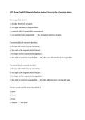 NDT Exam One MT &lpar;Magnetic Particle Testing&rpar; Study Guide & Revision Notes