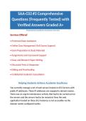 SAA-C03 -3 Comprehensive Questions &lpar;Frequently Tested&rpar; with Verified Answers Graded A&plus;