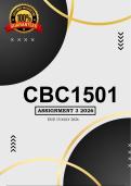 CBC1501 Assignment 3 Portfolio 2026 - Due 15 May 2026