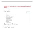 SHADOW HEALTH MARTIN FRANCIS COMPLEX ASSESSMENT ARRHYTHMIA RESULTS &vert; 2026 UPDATE &vert; WITH COMPLETE SOLUTIONS&period;