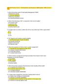 GMS 401 Practice Test 2 &ndash; Full Questions and Answers &vert; 2026 Update &vert; 100&percnt; Correct &ndash; TMU&period;