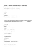 NDT Test 2 &ndash; Ultrasonic Testing Study Guide & UT Revision Notes