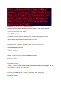 WILDLIFE DAMAGE MANAGEMENT&NewLine;ACTUAL EXAM ALL QUESTIONS AND&NewLine;WELL ELABORATED ANSWERS TOP&NewLine;RATED VERSION FOR ALREADY A&plus;&NewLine;GRADED HIGHLY RECOMMENDED&NewLine;&vert;NEW AND REVISED