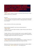 WILDLIFE MANAGEMENT LATEST&NewLine;2026&sol;2027 ACTUAL EXAM QUESTIONS&NewLine;WITH CORRECT ANSWERS 100&percnt;&NewLine;VERIFIED GRADED A&plus;