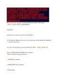 PRIVATE PATROL OPERATOR STUDY&NewLine;MATERIAL LATEST 2026&sol;2027&NewLine;ACTUAL EXAM QUESTIONS WITH&NewLine;CORRECT ANSWERS 100&percnt; VERIFIED&NewLine;GRADED A&plus;