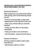 GEORGIA DDA 6-HOUR DEFENSIVE DRIVER & &NewLine;DRIVER IMPROVEMENT TEST 2026 