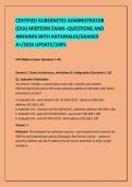 CERTIFIED KUBERNETES ADMINISTRATOR &NewLine;&lpar;CKA&rpar; MIDTERM EXAM--QUESTIONS AND &NewLine;ANSWERS WITH RATIONALES&sol;GRADED &NewLine;A&plus;&sol;2026 UPDATE&sol;100&percnt;  