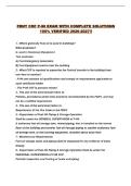 FDNY COF P-98 EXAM WITH COMPLETE SOLUTIONS 100&percnt; VERIFIED 2026-2027&excl;&excl;
