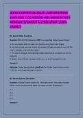 DOCKR CERTIFIED ASSOSIATE COMPREHENSIVE &NewLine;EXAM 2026 &vert;&vert;&vert;QUESTIONS AND ANSWERS WITH &NewLine;RATIONALES&sol;GRADED A&plus;&sol;2026 UPDATE&sol;100&percnt; &NewLine;CORRECT  
