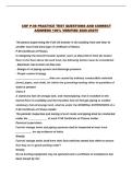 COF P-98 PRACTICE TEST QUESTIONS AND CORRECT ANSWERS 100&percnt; VERIFIED 2026-2027&excl;&excl;
