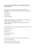 EVOC &ndash; Emergency Vehicle Operator Course &ndash; study guide and certification preparation material