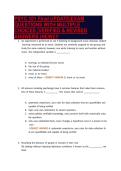 PSYC 101 Final UPDATE&vert;EXAM&NewLine;QUESTIONS WITH MULTIPLE&NewLine;CHOICES &vert;VERIFIED & REVISED&NewLine;ANSWERS &lpar;NEW&rpar;&excl;&excl;&excl;