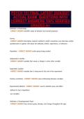 PSYCH 101 FINAL LATEST 2026&sol;2027&NewLine;ACTUAL EXAM QUESTIONS WITH&NewLine;CORRECT ANSWERS 100&percnt; VERIFIED&NewLine;GRADED A&plus;