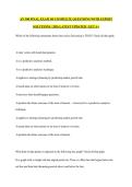 AN 300 FINAL EXAM &vert;85 COMPLETE QUESTIONS WITH EXPERT SOLUTIONS &vert; 2026 LATEST UPDATED &vert; GET A&plus;