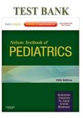 Test Bank for Nelson Pediatrics Review MCQs&comma; 19th Edition &lpar;2025&sol;2026&rpar; &ndash; All Chapters Covered