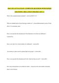 MAE 1351 ACTUAL EXAM  &vert; COMPLETE QUESTIONS WITH EXPERT SOLUTIONS &vert; 2026 LATEST UPDATED &vert; GET A&plus;
