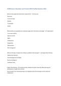 SCMN-Exam 3 Questions and Answers With Verified Solutions 2025&NewLine;
