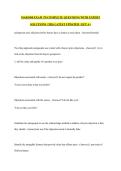 MAR3400 EXAM &vert;70 COMPLETE QUESTIONS WITH EXPERT SOLUTIONS &vert; 2026 LATEST UPDATED &vert; GET A&plus;