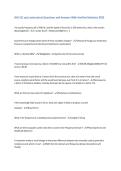SHS 311 quiz and pretest Questions and Answers With Verified Solutions 2025&NewLine;