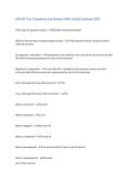SSH 105 Test 2 Questions and Answers With Verified Solutions 2025&NewLine;