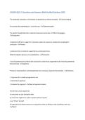 SSH105 QUIZ 1 Questions and Answers With Verified Solutions 2025&NewLine;