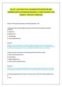 BIO 251 LAB PRACTICAL EXAMINATION QUESTIONS AND&NewLine;ANSWERS WITH RATIONALES&sol;GRADED A&plus;&sol;2026 UPDATE&sol;100&percnt;&NewLine;CORRECT &sol;INSTANT DOWNLOAD 