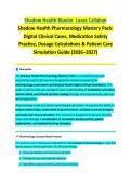 Bipolar Disorder Case &lpar;Lucas Callahan&rpar; 2026 STUDY GUIDE 2026&sol;2027 ACCURATE QUESTIONS WITH CORRECT DETAILED ANSWERS &vert;&vert; 100&percnt; GUARANTEED PASS NEWEST VERSION