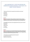 BIO 252 MIDTERM EXAM &ndash; LATEST 2026 QUESTIONS AND&NewLine;ANSWERS WITH RATIONALES&sol;GRADED A&plus;&sol;2026 UPDATE&sol;100&percnt;&NewLine;CORRECT &sol;INSTANT DOWNLOAD