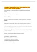 2026&sol;2027 TAMU BIO 111 Exam 1 2026 Questions And&NewLine;Answers 100&percnt; Solved &vert; 100&percnt; Pass