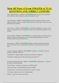 Mech 202 Week 1-5 Exam UPDATED ACTUAL &NewLine;QUESTIONS AND CORRECT ANSWERS
